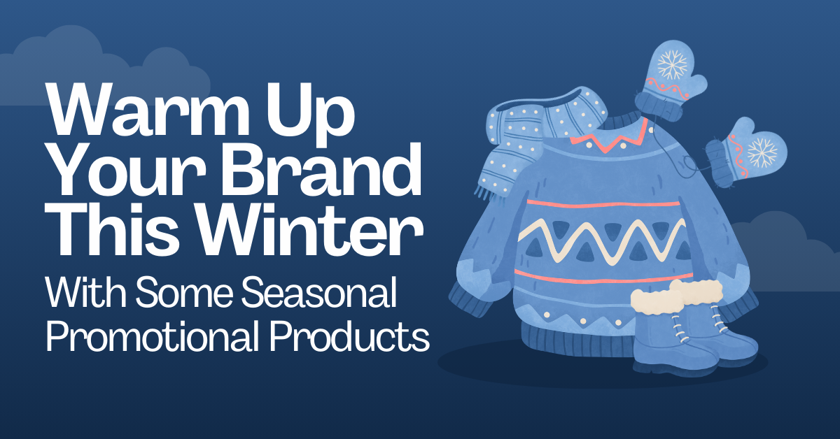 warm up your brand this winter with some seasonal promotional products