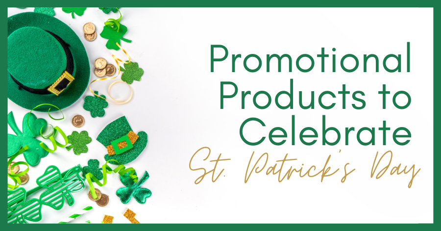 promotional products to celebrate St. Patrick's Day