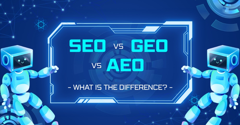 SEO vs GEO vs AEO